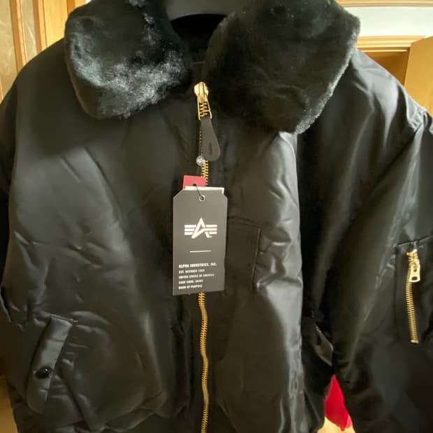 알파인더스트리 B-15 항공점퍼 L 새상품