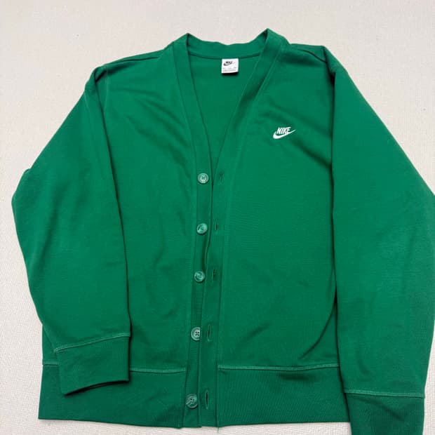 나이키 클럽 페어웨이 니트 가디건 xxl (한번착용)