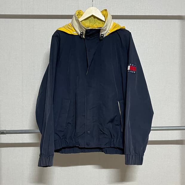 타미힐피거 90s 올드스쿨 바람막이 L