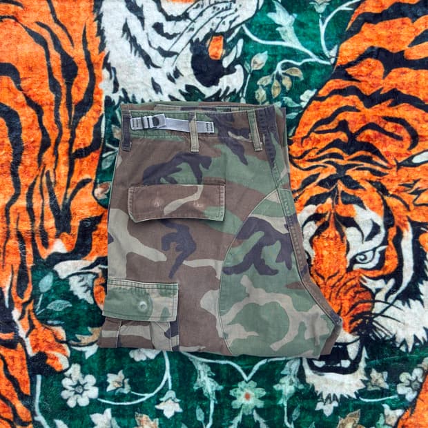 80s BDU camo pants (M-R)