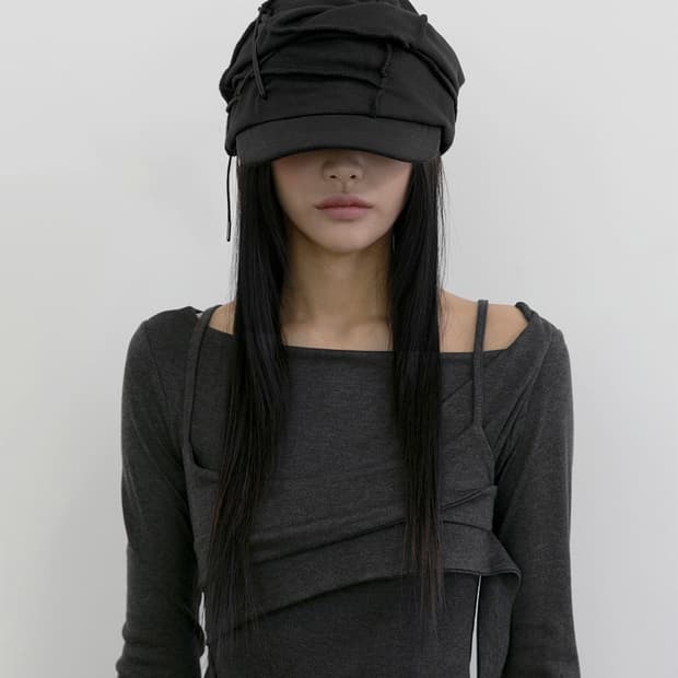 (새상품) flareup 플레어업 Soi Draped Cap  모자 캡