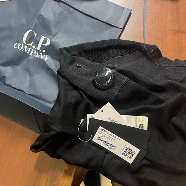 C.P. Company 25 fw MERINO WOOL CREWNECK 