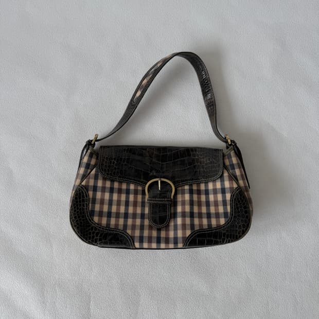 올드 아쿠아스큐텀(Aquascutum) 숄더백