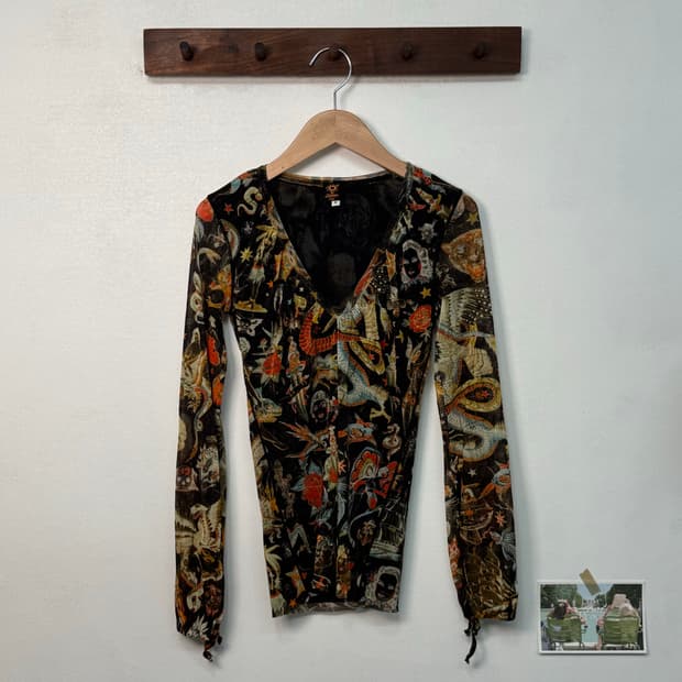 장폴고티에 블라우스/T145