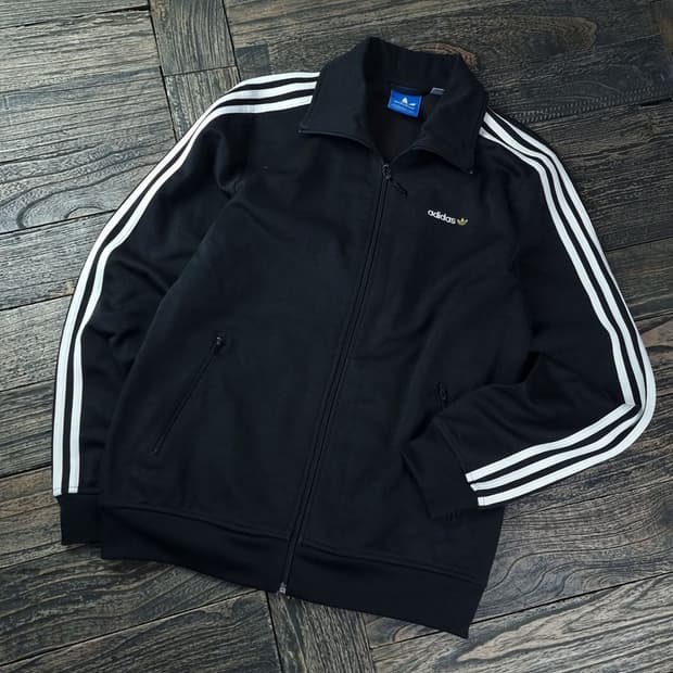 [아디다스] 베켄바우어 져지 트랙탑 집업 자켓 블랙 M18183