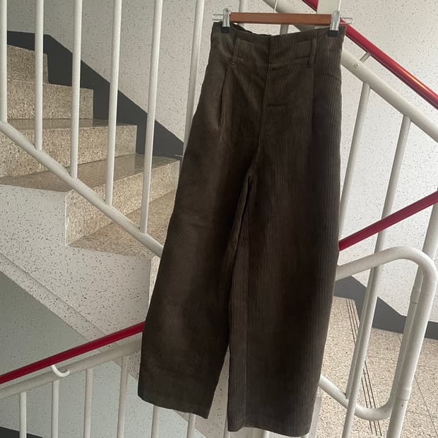GU corduroy pants