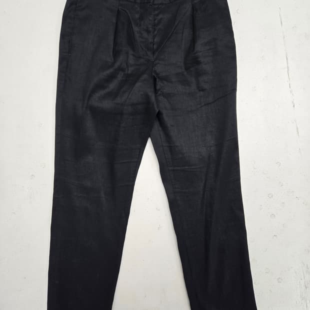 인코텍스 블랙 슬랙스 팬츠