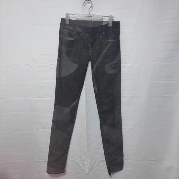 Diesel Portrait Graphic Washed Jeans