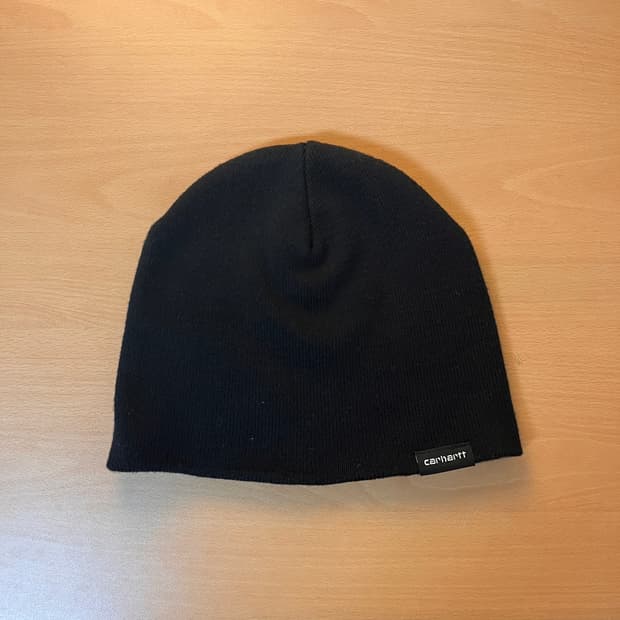 칼하트 비니 검정 Carhartt beanie