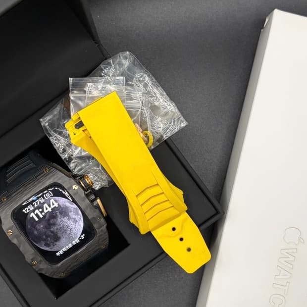 애플워치 8 gps 45mm 셀룰러 미드나잇 알루미늄 새상품급 애차드밀케