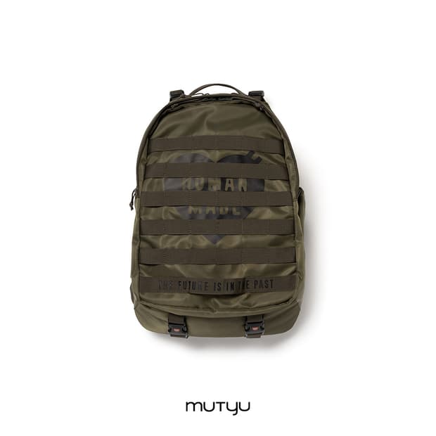 휴먼메이드 밀리터리 백팩 올리브 드랩