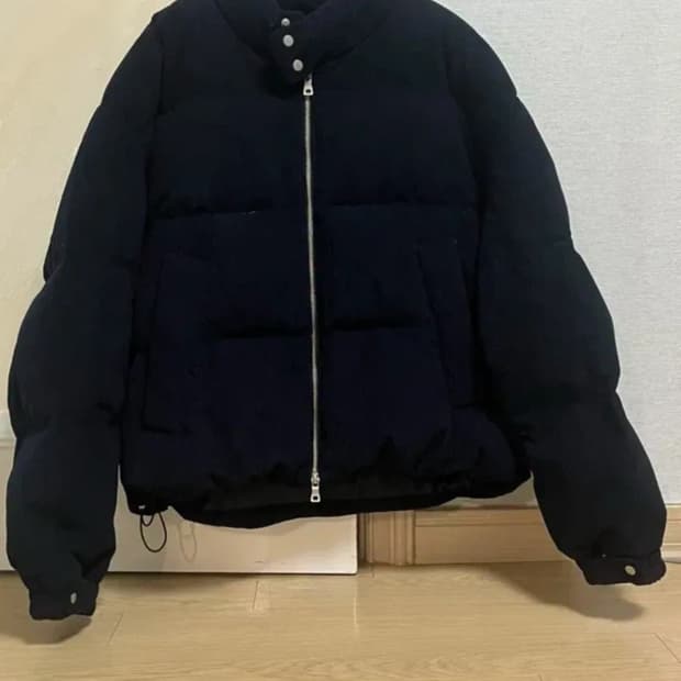 키뮤어 코듀로이 패딩 네이비 M