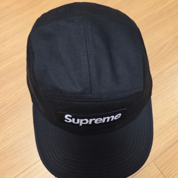 슈프림 워시드 치노 트월 캠프캡