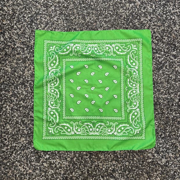 빈티지 페이즐리 반다나 (54x54cm)  
