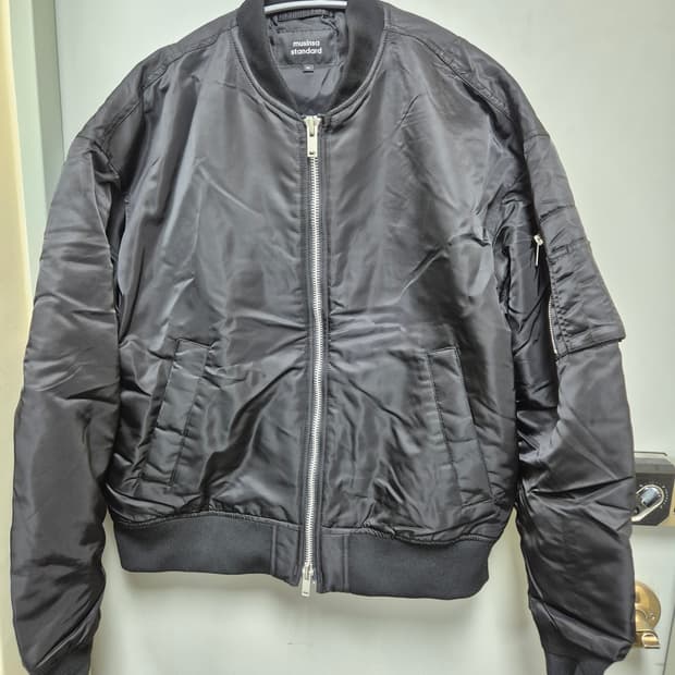 무탠다드 MA-1 보머 자켓 블랙 M