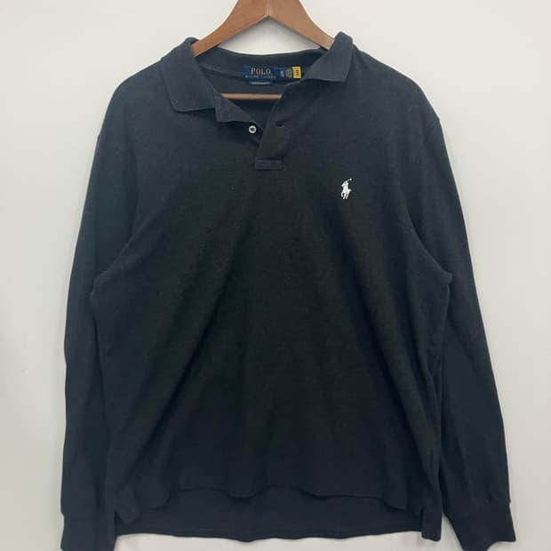 폴로 니트 롱 카라슬리브