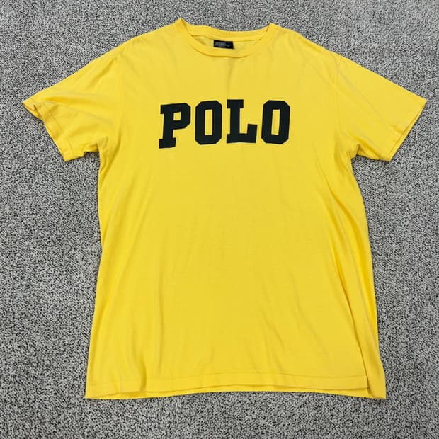 폴로 랄프로렌 90s 빅로고 반팔티