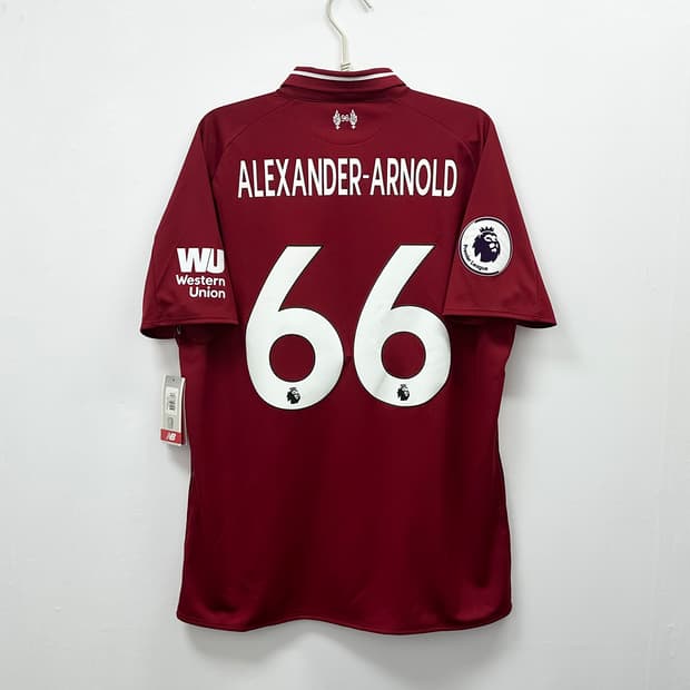 뉴발란스 리버풀 18-19 홈 아놀드마킹 유니폼 해외L