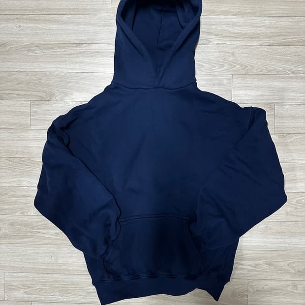 Velour Garments 450GSM 후드티 네이비 L