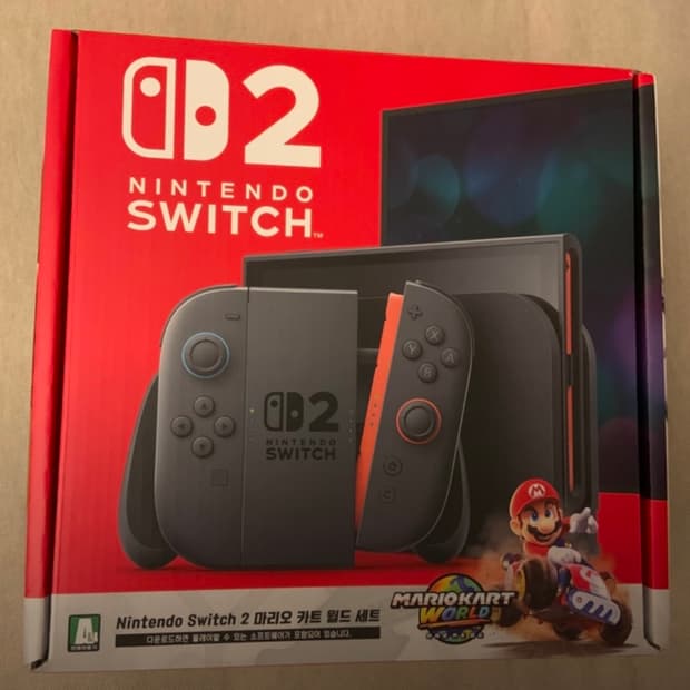 닌텐도 스위치2마리오 카트 미개봉