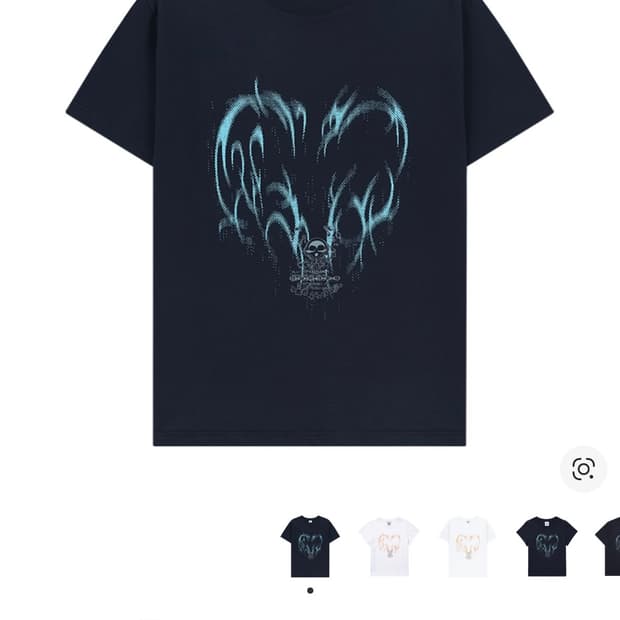 (구매) 산산기어 펄스 오브 리버스 티셔츠 네이비