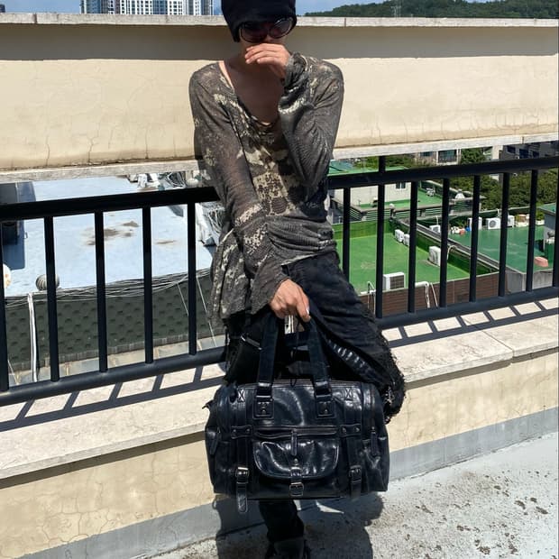 00‘s Utility Cargo Pocket Over-Size Bag