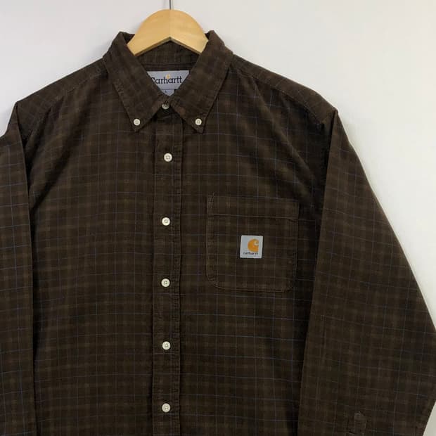 XL 칼하트 코듀로이 셔츠