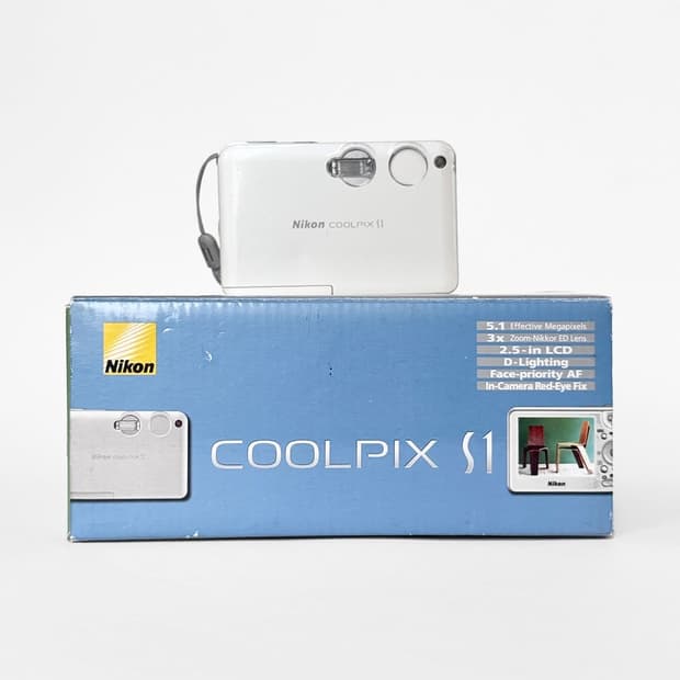 니콘 쿨픽스 S1 박스세트 노제카메라💓