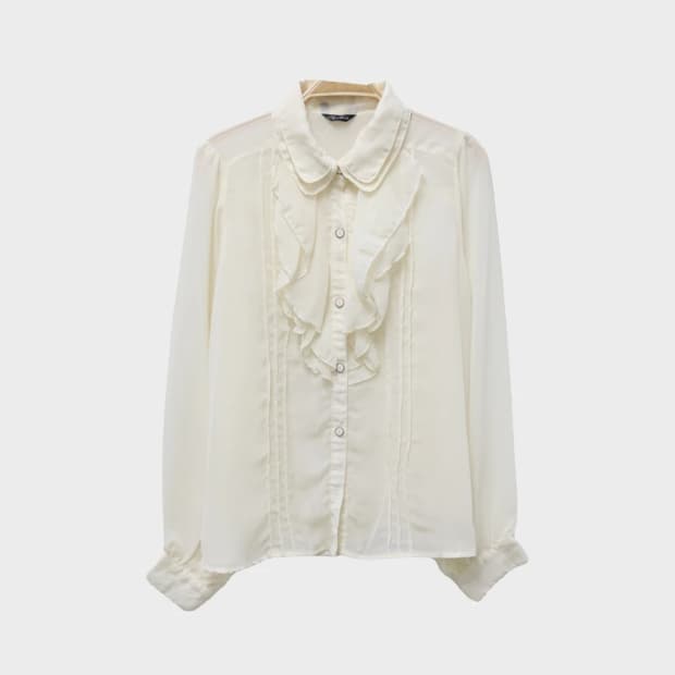 SKY BOMBER Y2K 블라우스 63254