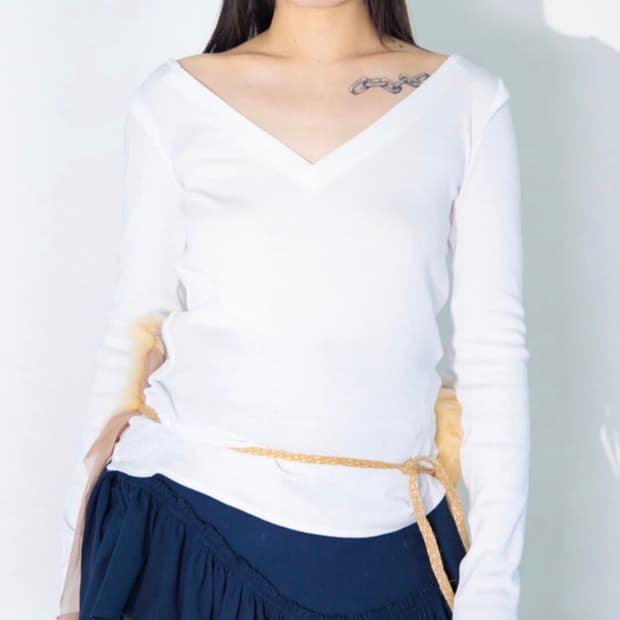 구해요) chiyagi wing rib tee