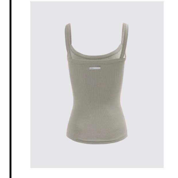 킴즈서울 111 ESSENTIAL SLEEVELESS TOP (KHAKI