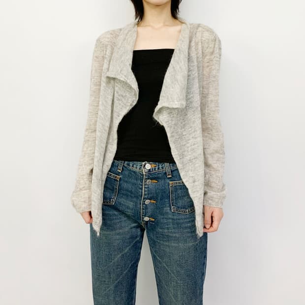  NOEUD limited edition 모헤어 니트 가디겅