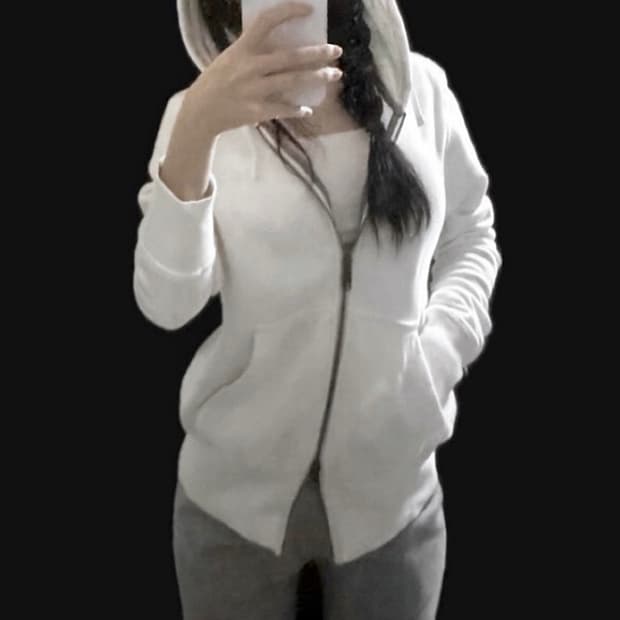 나이키 투웨이 화이트 슬림핏 후드집업