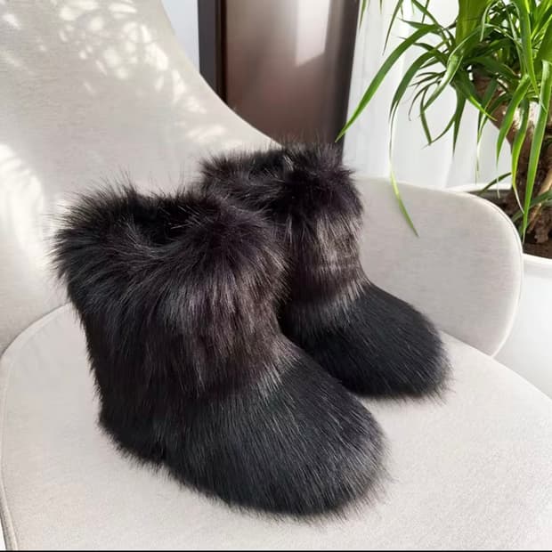 퍼부츠 블랙