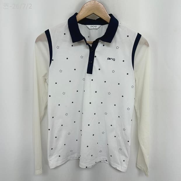 핑 여자 골프 스판 시스루팔 티셔츠 95 /퀸