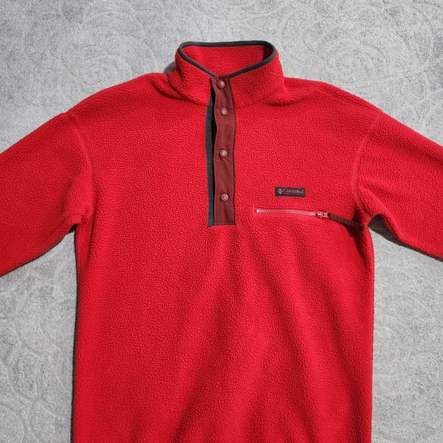 콜롬비아(Columbia) 하프 스냅 플리스 