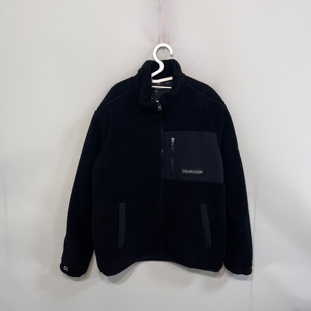 캘빈클라인 후리스 자켓 L