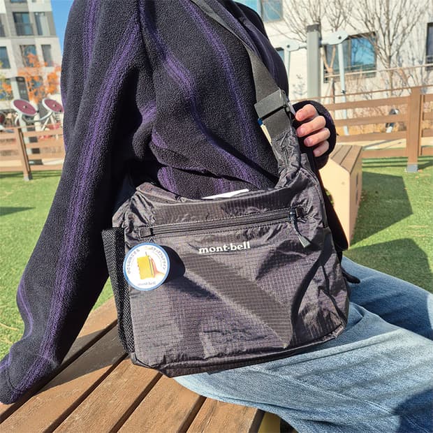 몽벨 포켓터블 라이트 숄더백 스몰 S