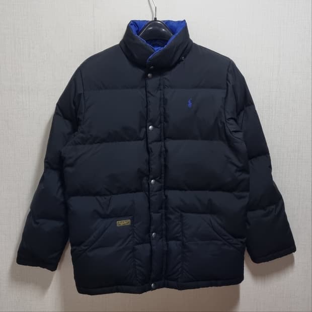 ( L ) 폴로 랄프로렌 블랙 패딩 점퍼