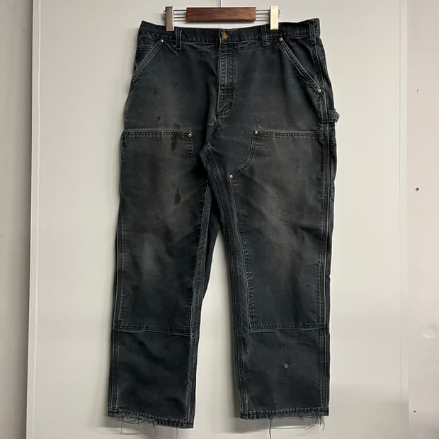 00s 칼하트 더블니 블랙 38x30