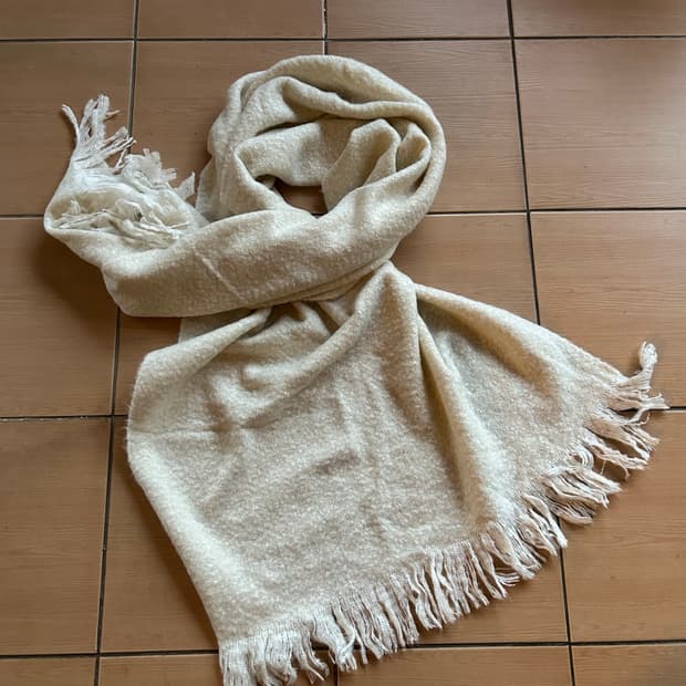 빈티지 알파카 머플러