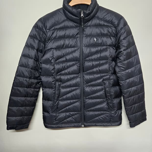 블랙야크 구스경량 패딩 블랙 95