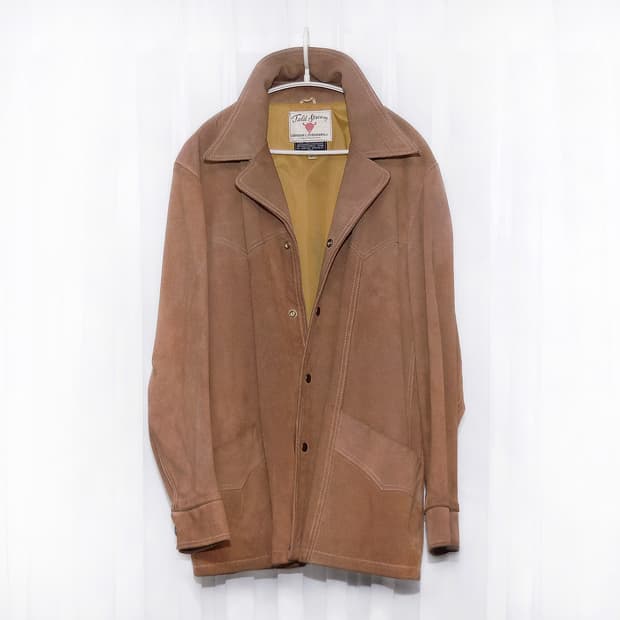 필드 앤 스트림 스웨이드 레더 웨스턴 헌팅 자켓 (100-105)