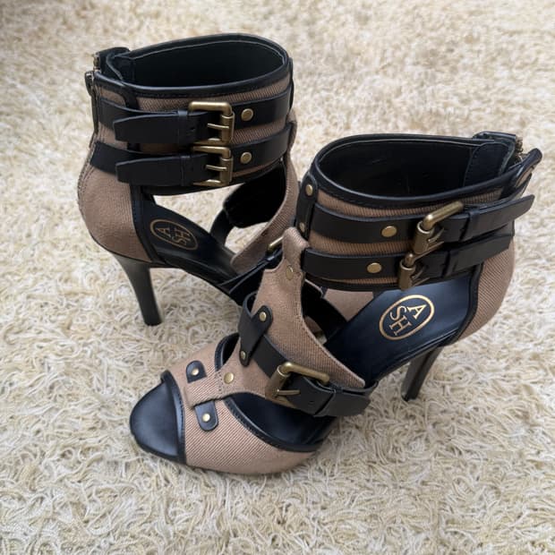 ASH Heidi Buckle Heels