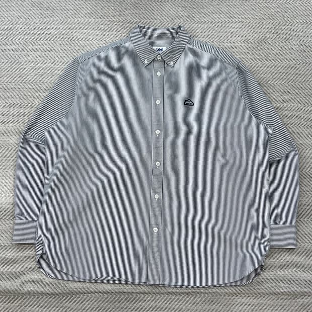 리 스트라이프 셔츠 r3052