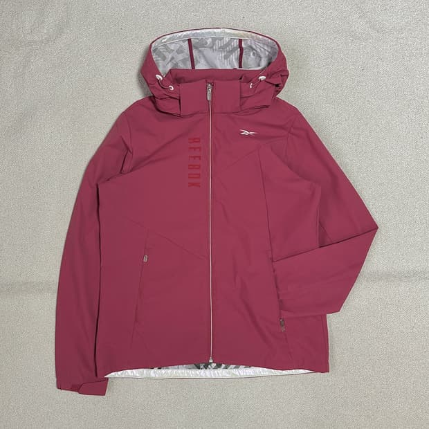 리복 바람막이 후드 자켓