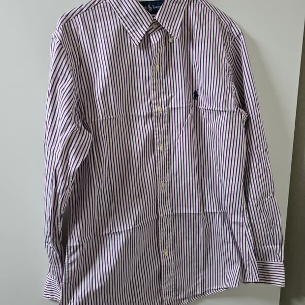 폴로 스트라이프 셔츠 퍼플 16 40