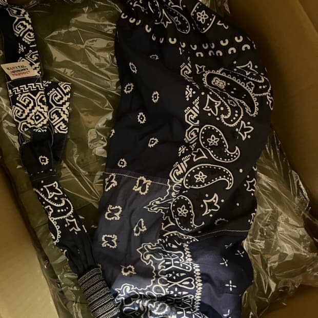 캐피탈 kaptial 반다나슬링백/크로스백 블랙