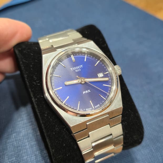 티쏘 prx 35mm 청판 쿼츠 단품