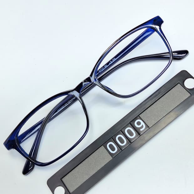 블루 스퀘어 안경테 SQ2-BL 일본 수입 y2k 빈티지 레트로 클래식 